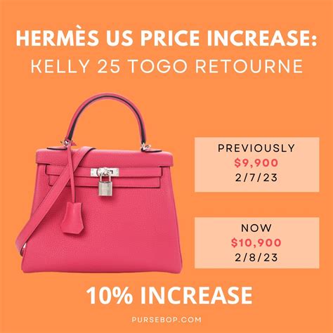 hermes bag prices 2023|hermes herbag price 2022.